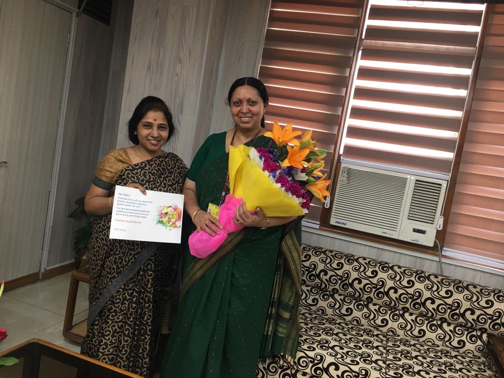 Dr. Purnima Sharma, MD BCIL Congratulates Dr. Renu Swarup for taking over as the Secretary Department of Biotechnology Government of India.