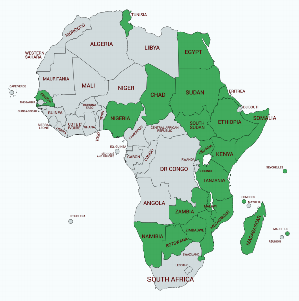 Africa map